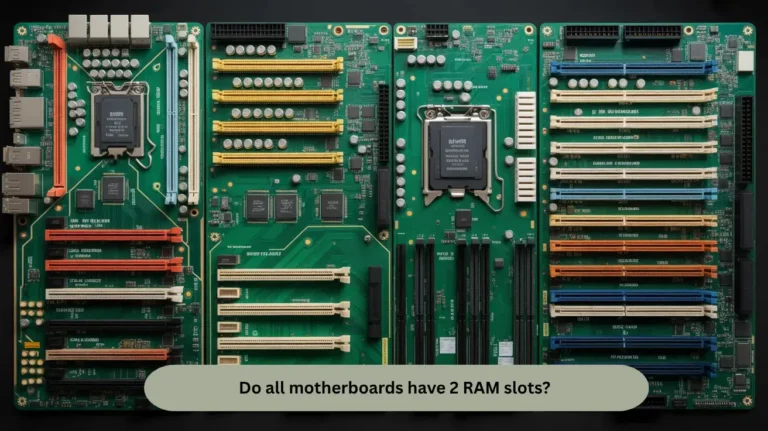 Do all motherboards have 2 RAM slots