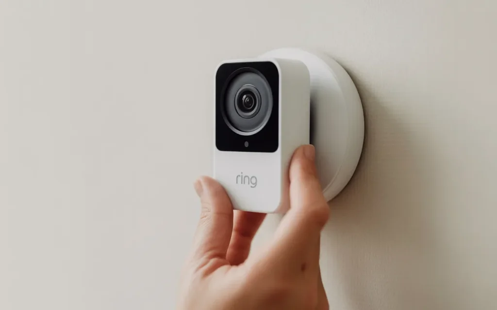 Adjusting the motion detection sensitivity of your Ring camera for improved security performance.